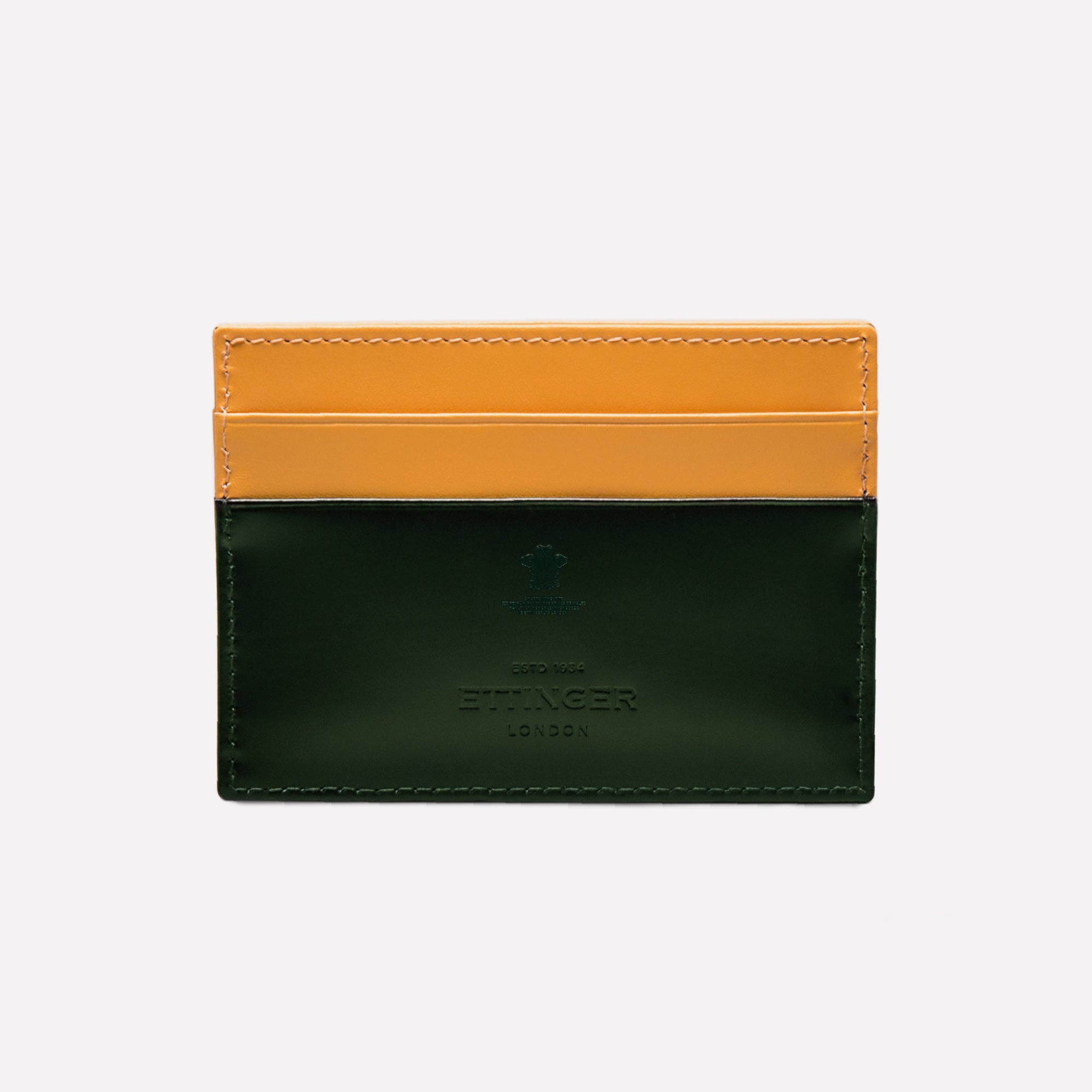 英国製ETTINGER LONDON Bridle Hide 名刺入れ Handmade Leather Bridle Hide Flat Credit Card Case