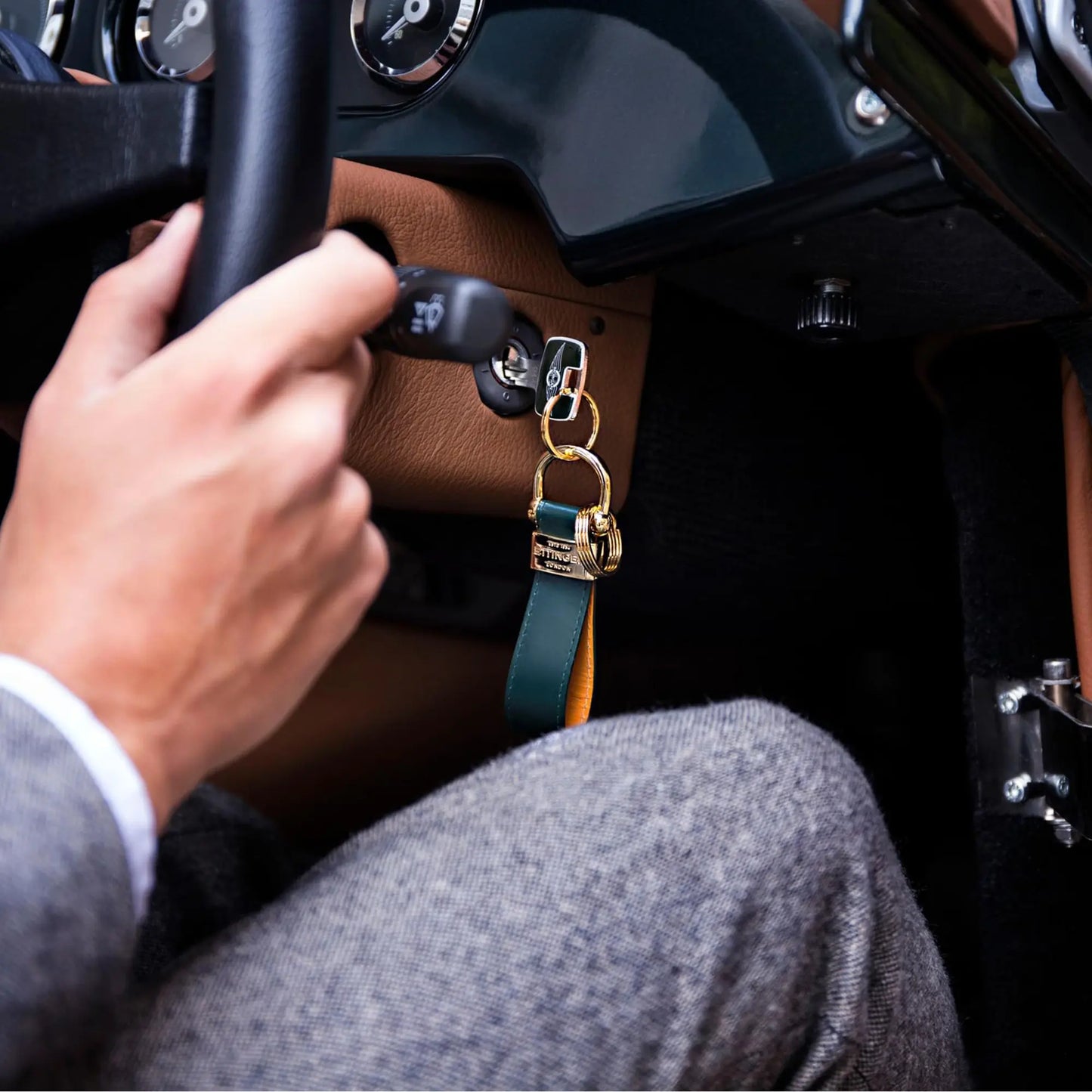 Green/London Tan