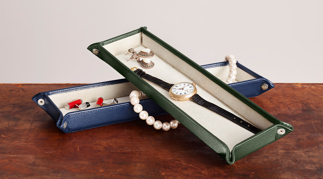 Ettinger Launches Contrasting Two Tone 'Capra Ecru' Collection