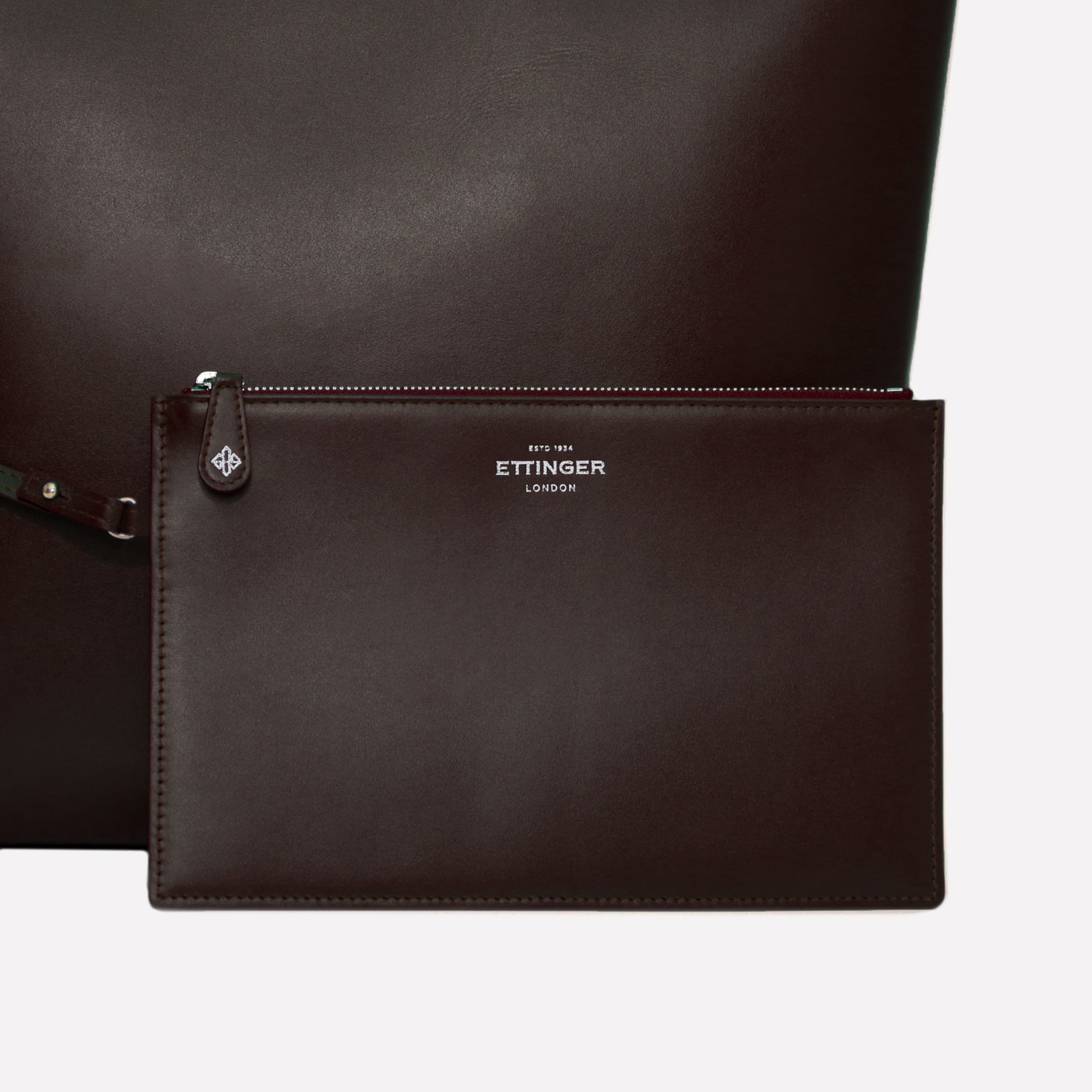 Handmade Leather Tote Bag Pouch