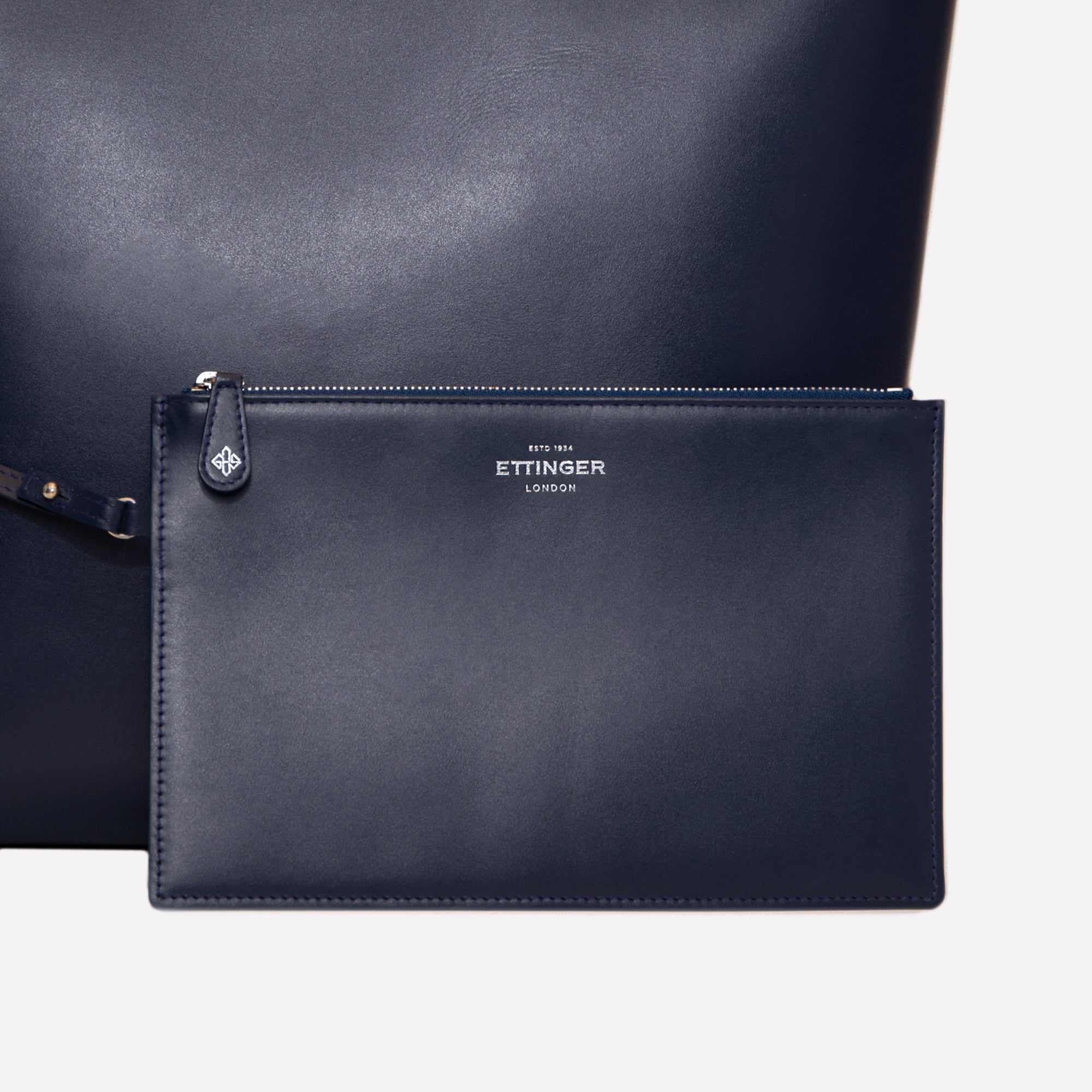 ETTINGER LONDON バック Handmade Leather Tote Bag Pouch