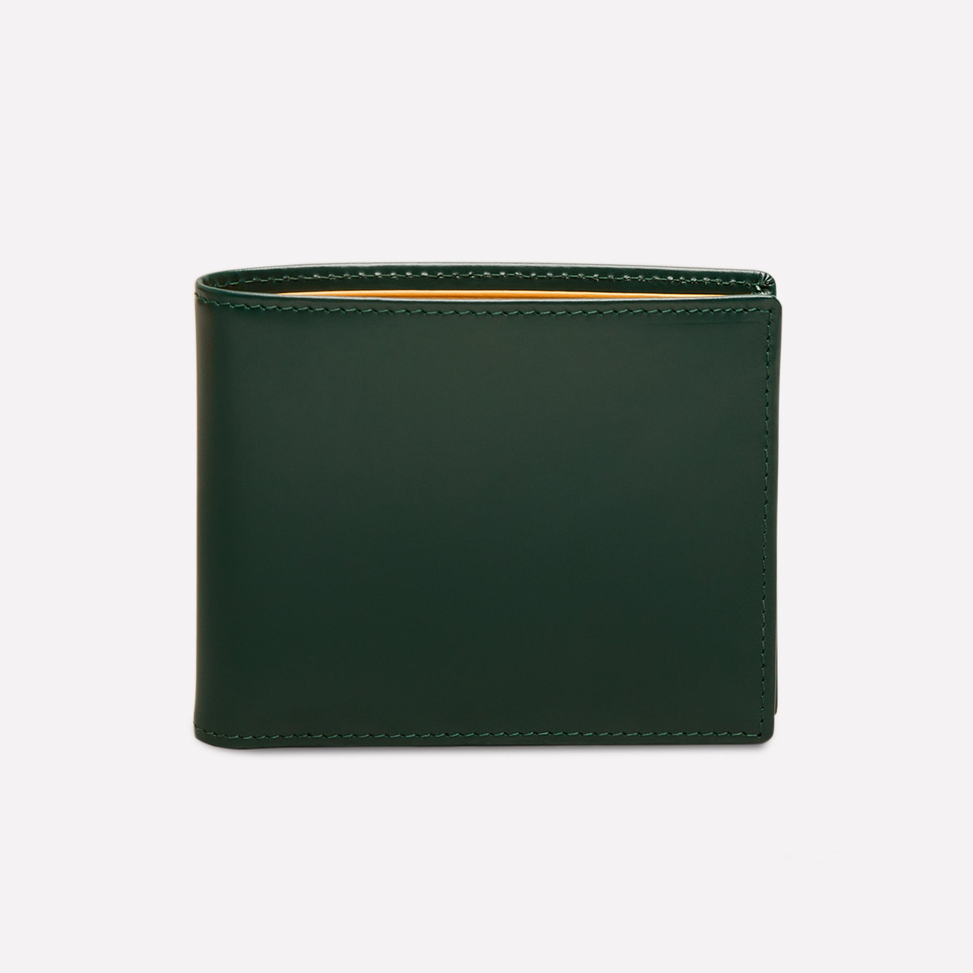 Handmade Leather Bridle Hide Billfold Wallet with 6 C/C