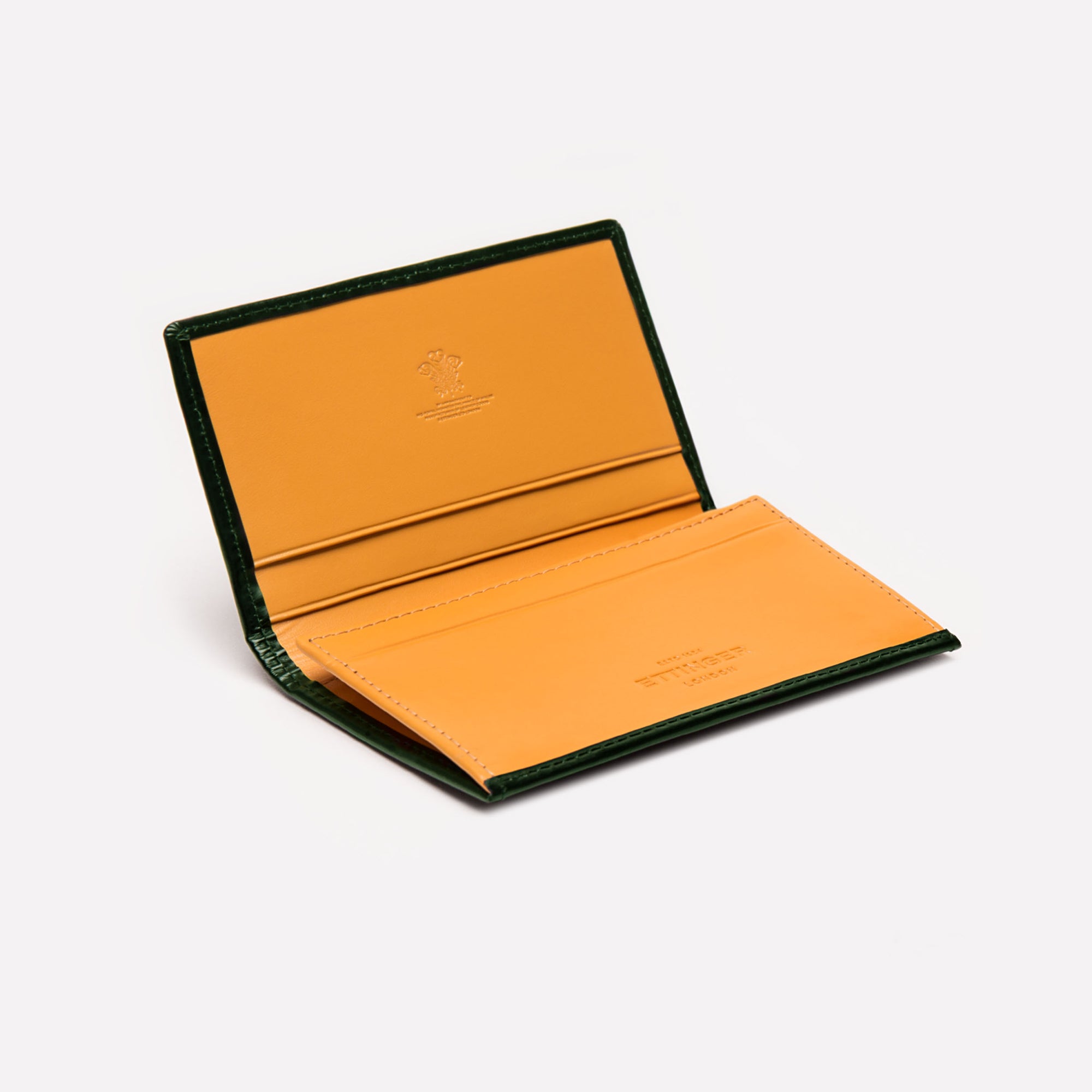 英国製ETTINGER LONDON Bridle Hide 名刺入れ Handmade Leather Bridle Hide Visiting Card Case