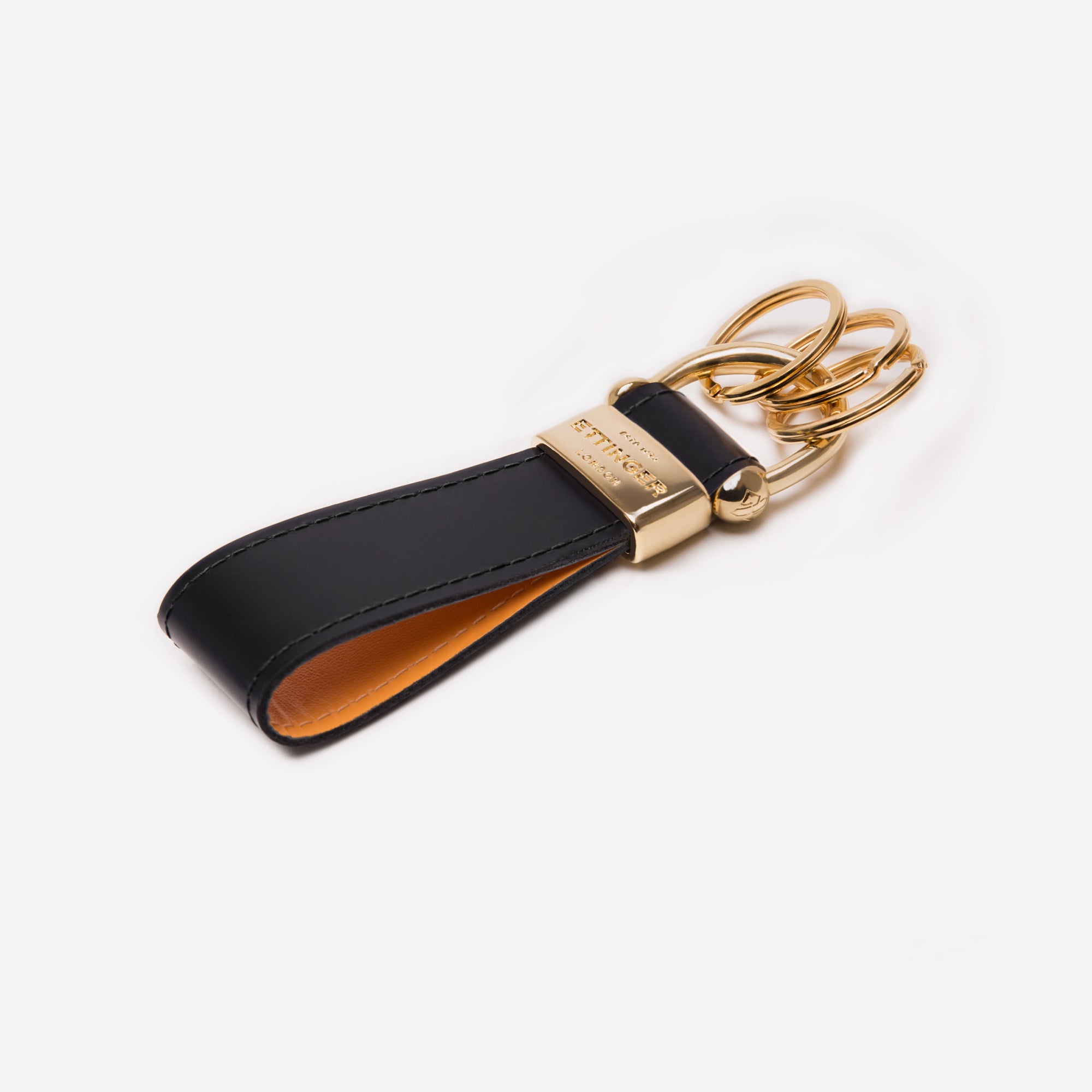Handmade Leather Bridle Hide Stirrup Keyring