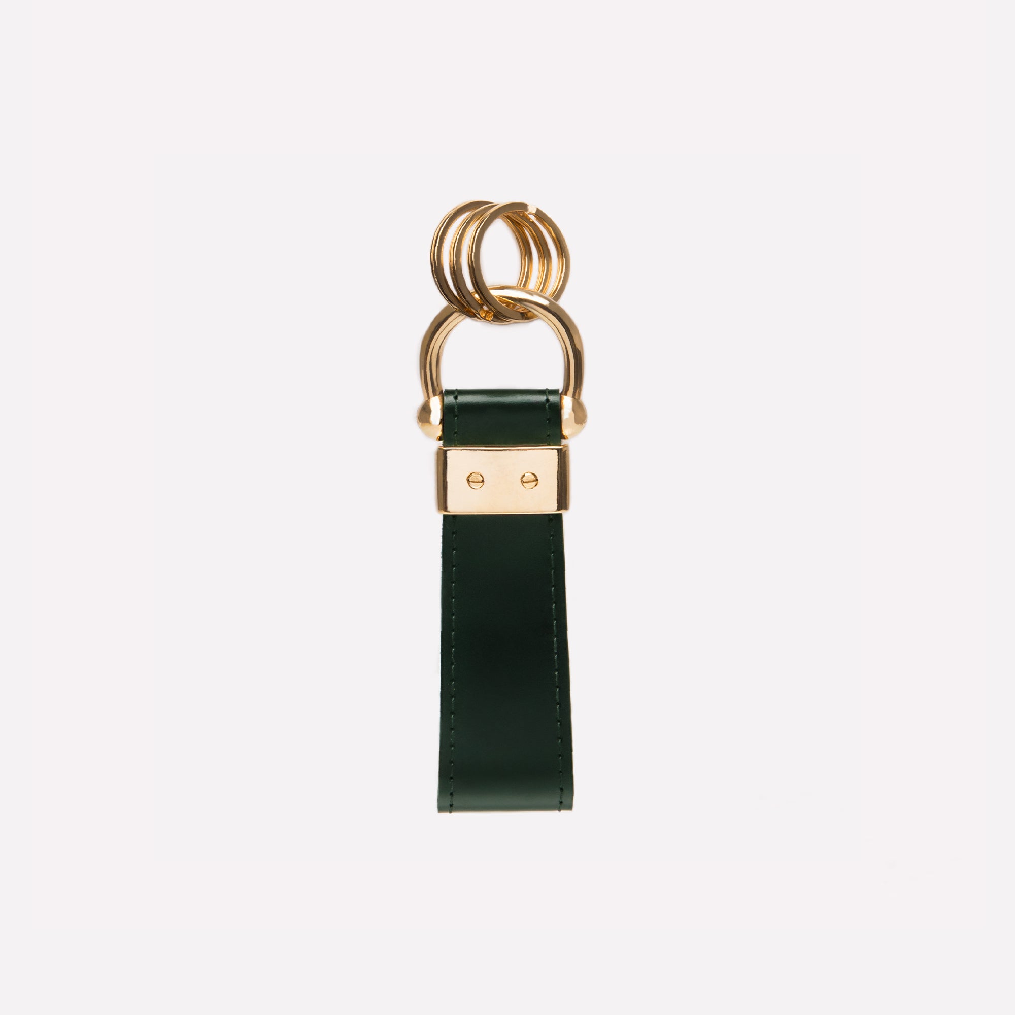 Handmade Leather Bridle Hide Stirrup Keyring