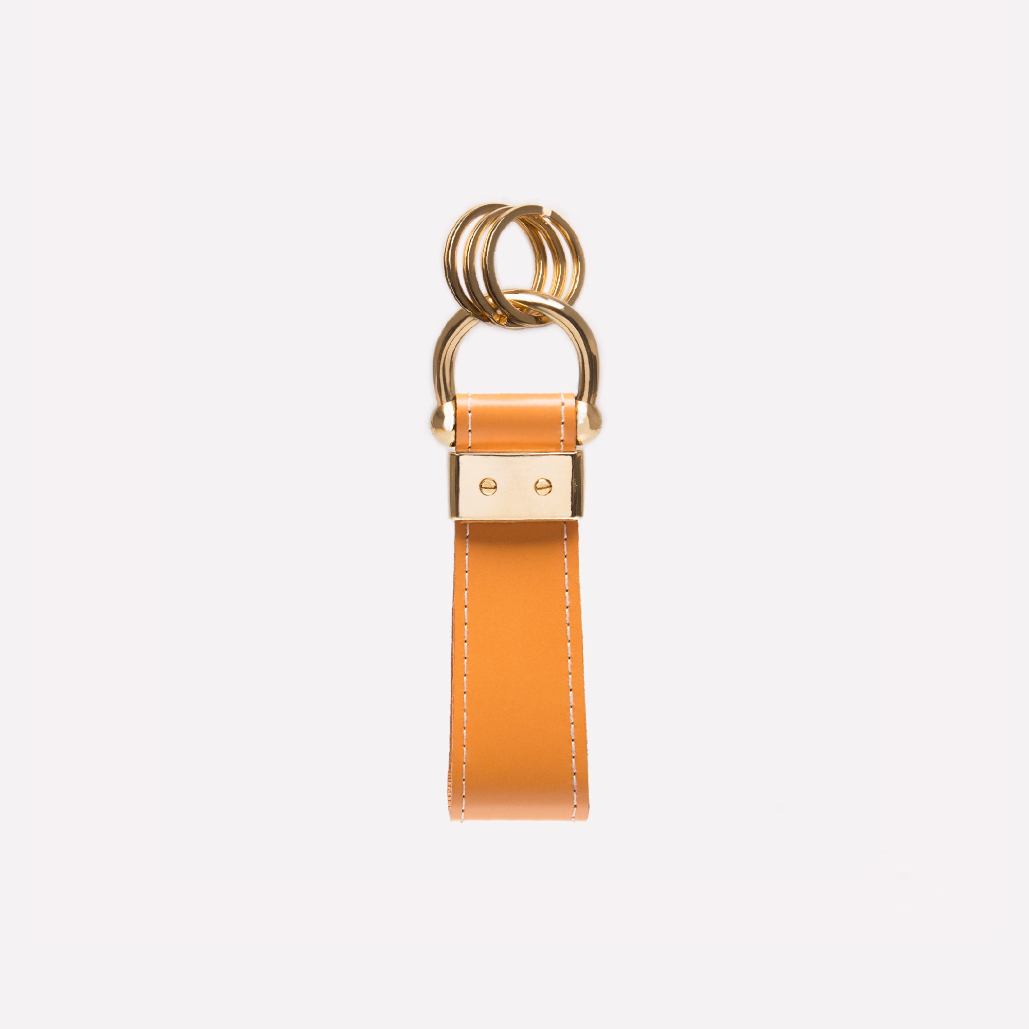 Handmade Leather Bridle Hide Stirrup Keyring
