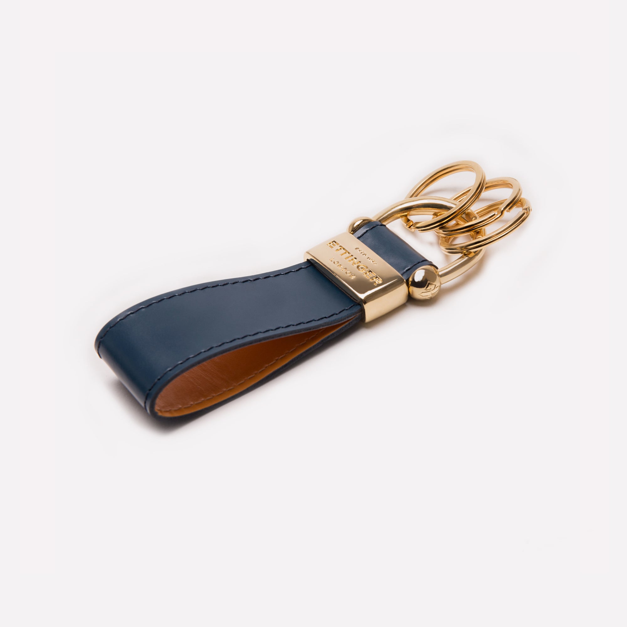 Handmade Leather Bridle Hide Stirrup Keyring