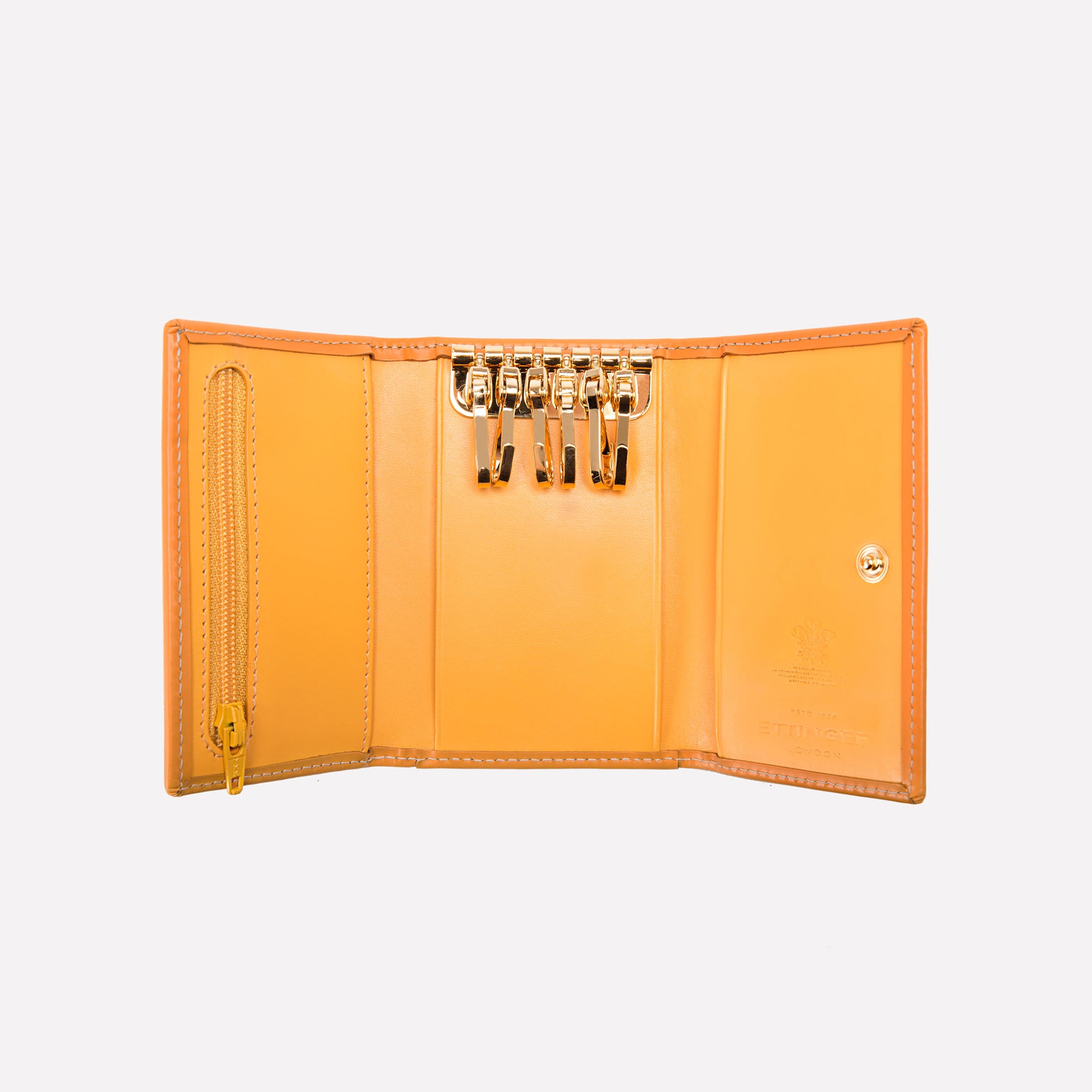 Handmade Leather Bridle Hide 6-Hook Key Case