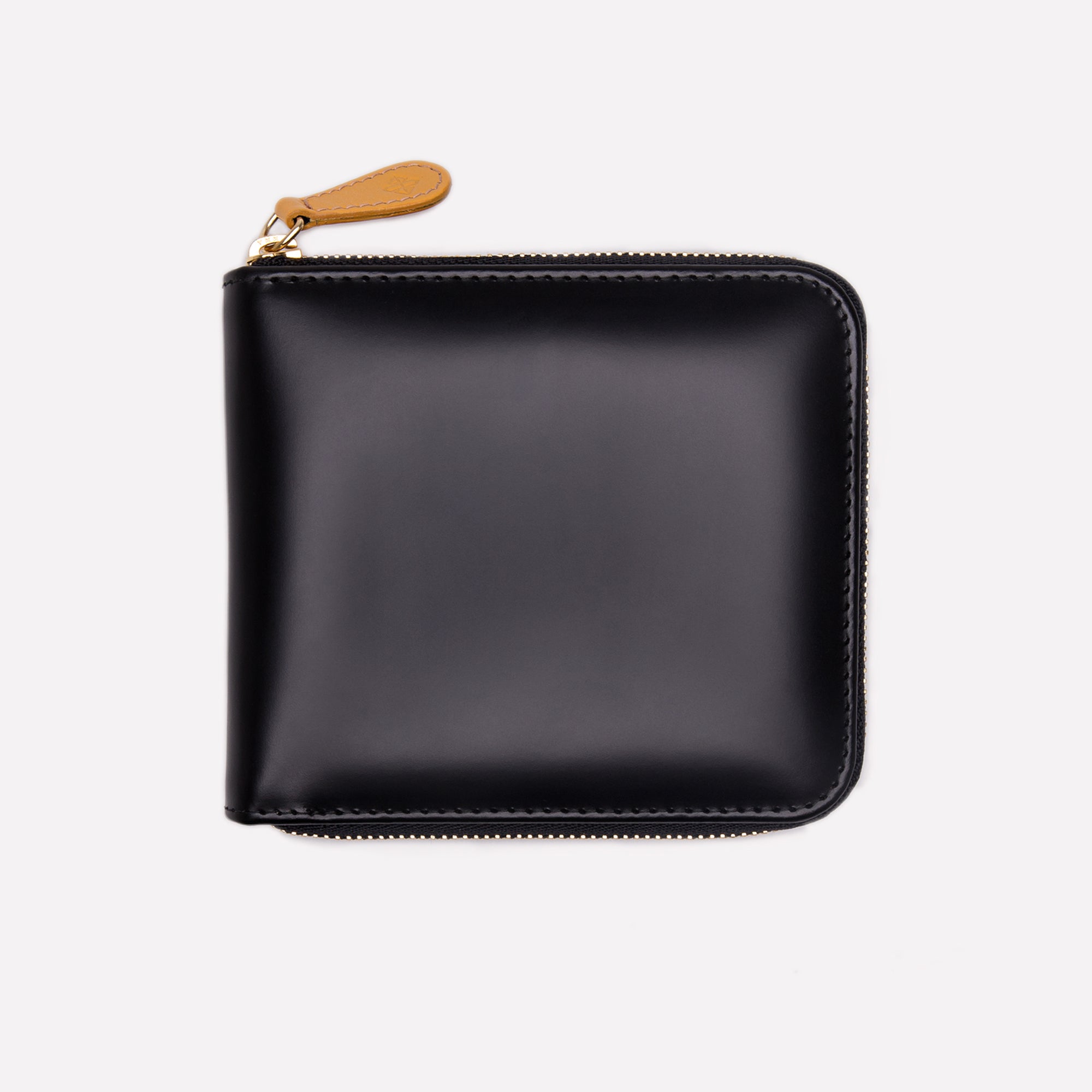 Handmade Leather Zipped Wallet with 8 C/C