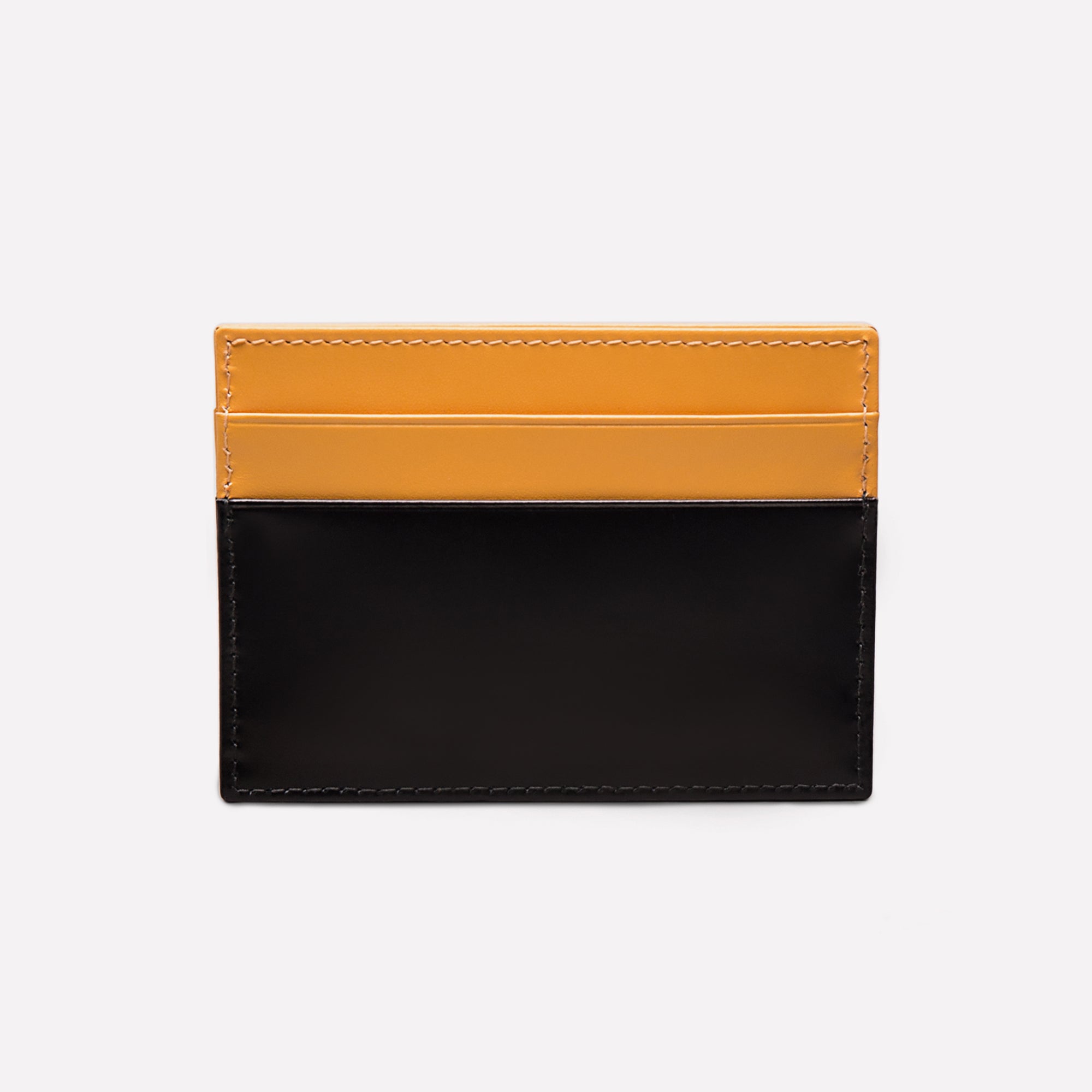 Handmade Leather Bridle Hide Flat Credit Card Case