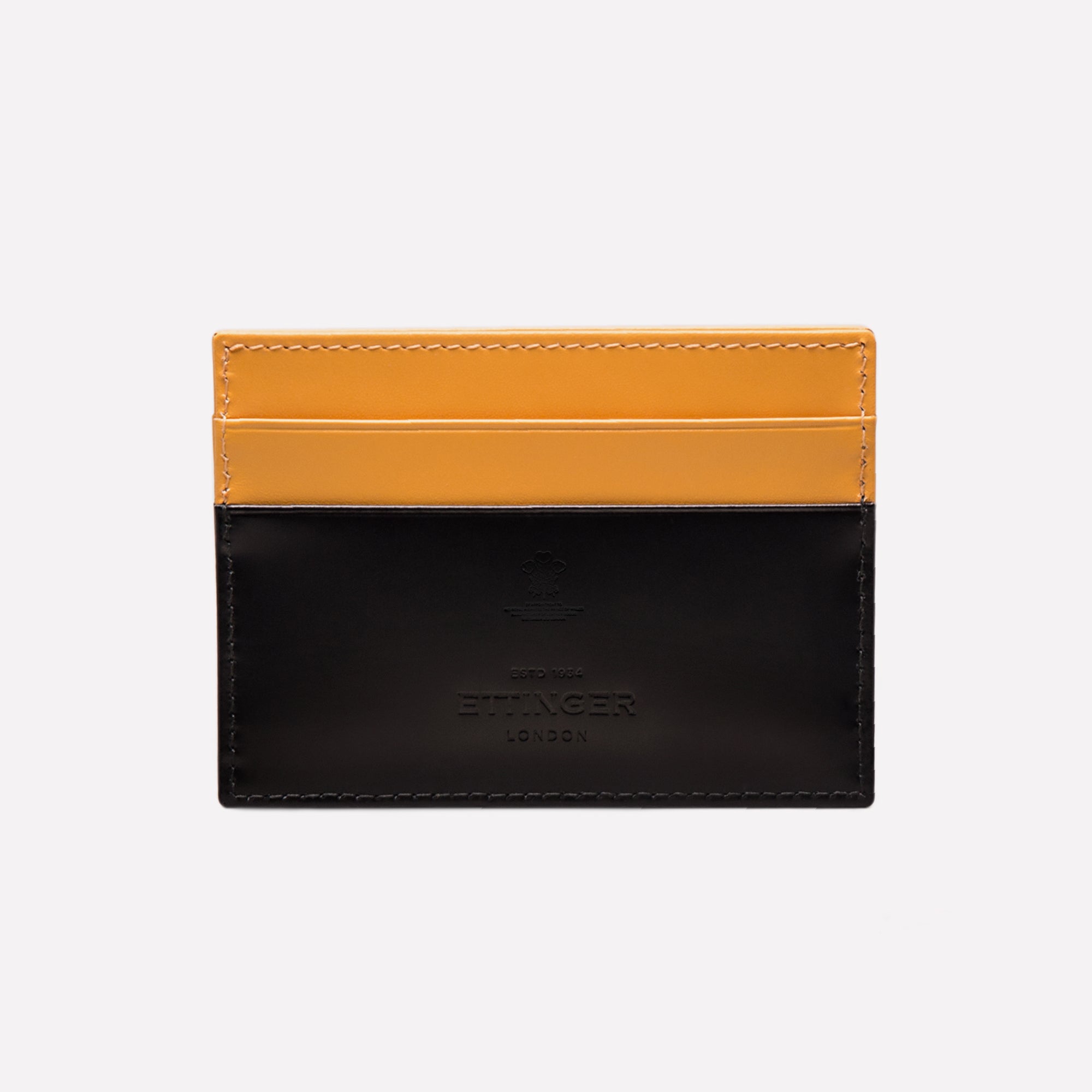 英国製ETTINGER LONDON Bridle Hide 名刺入れ Handmade Leather Bridle Hide Flat Credit Card Case