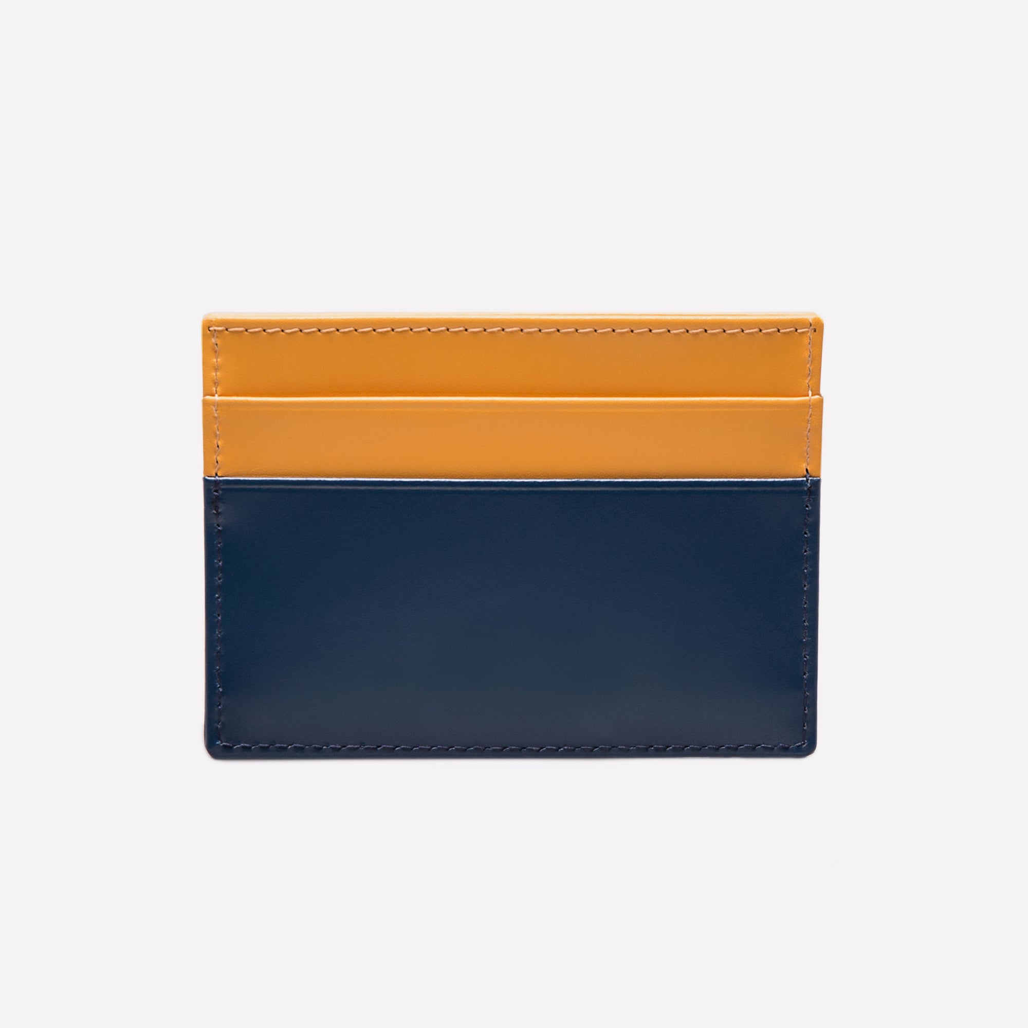 Handmade Leather Bridle Hide Flat Credit Card Case