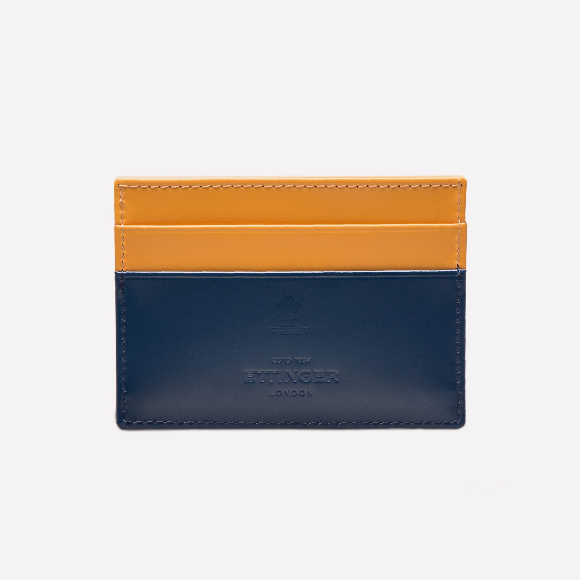 英国製ETTINGER LONDON Bridle Hide 名刺入れ Handmade Leather Bridle Hide Flat Credit Card Case