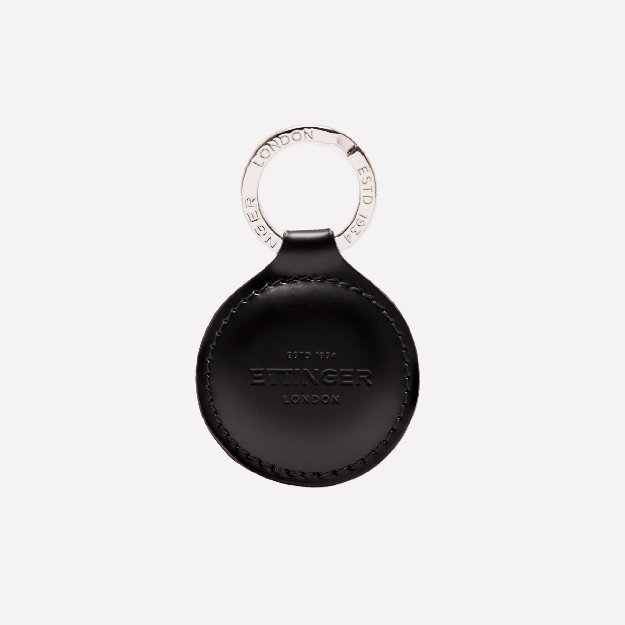 Handmade Leather Bridle Hide Round Key Fob