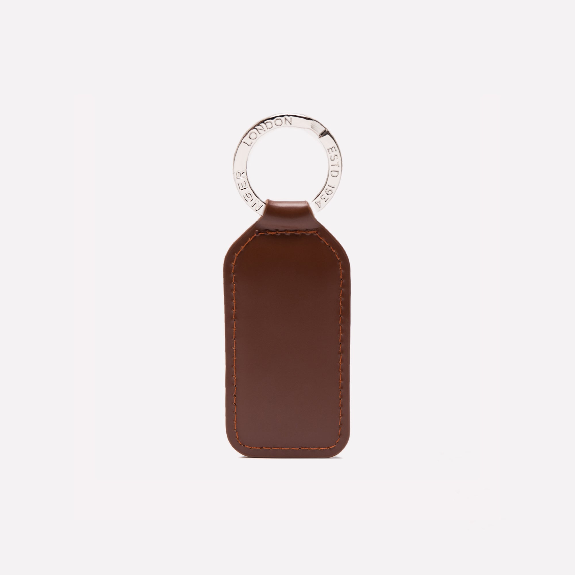 Handmade Leather Rectangular Key Ring