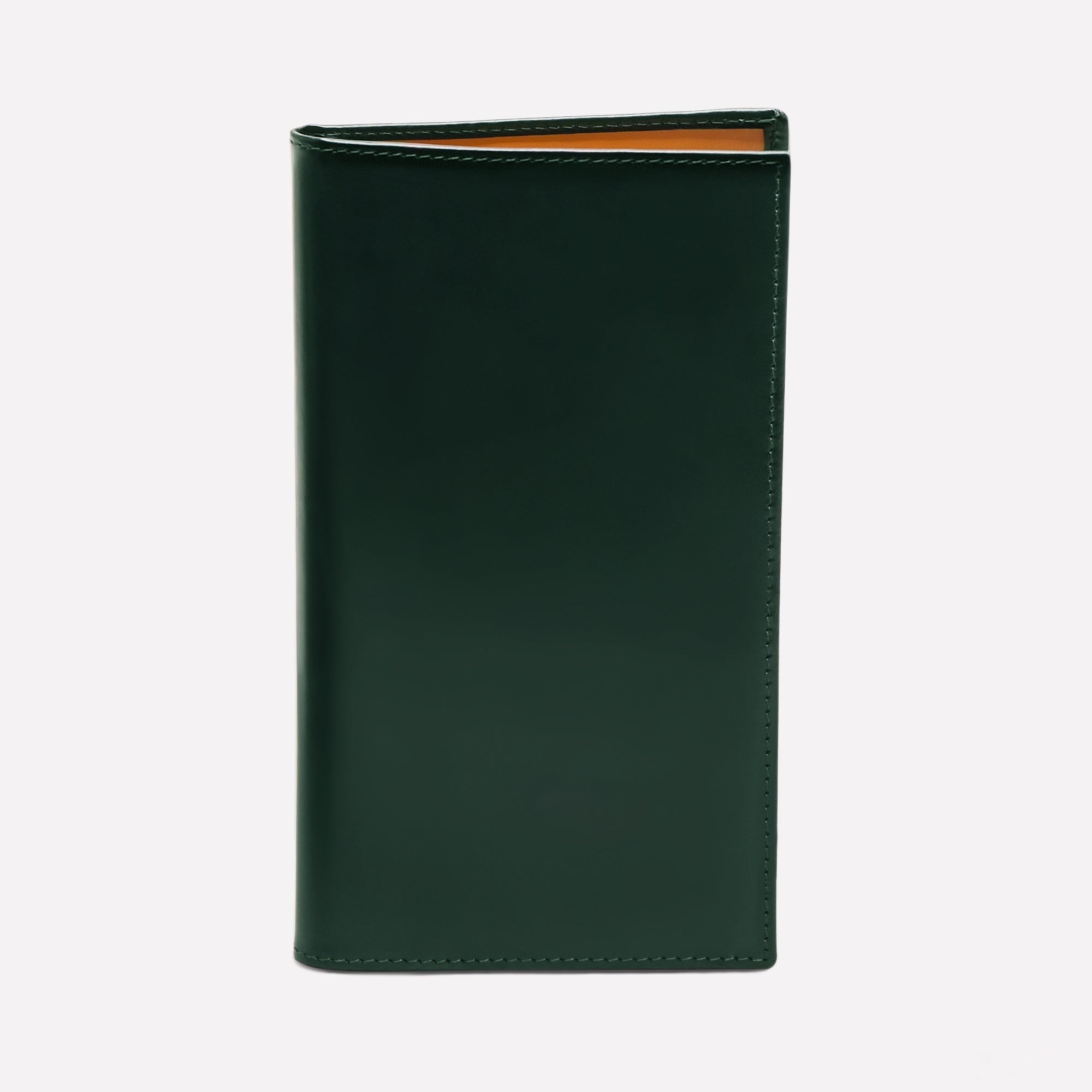 Handmade Leather Bridle Hide Long Wallet with Zipped Pocket