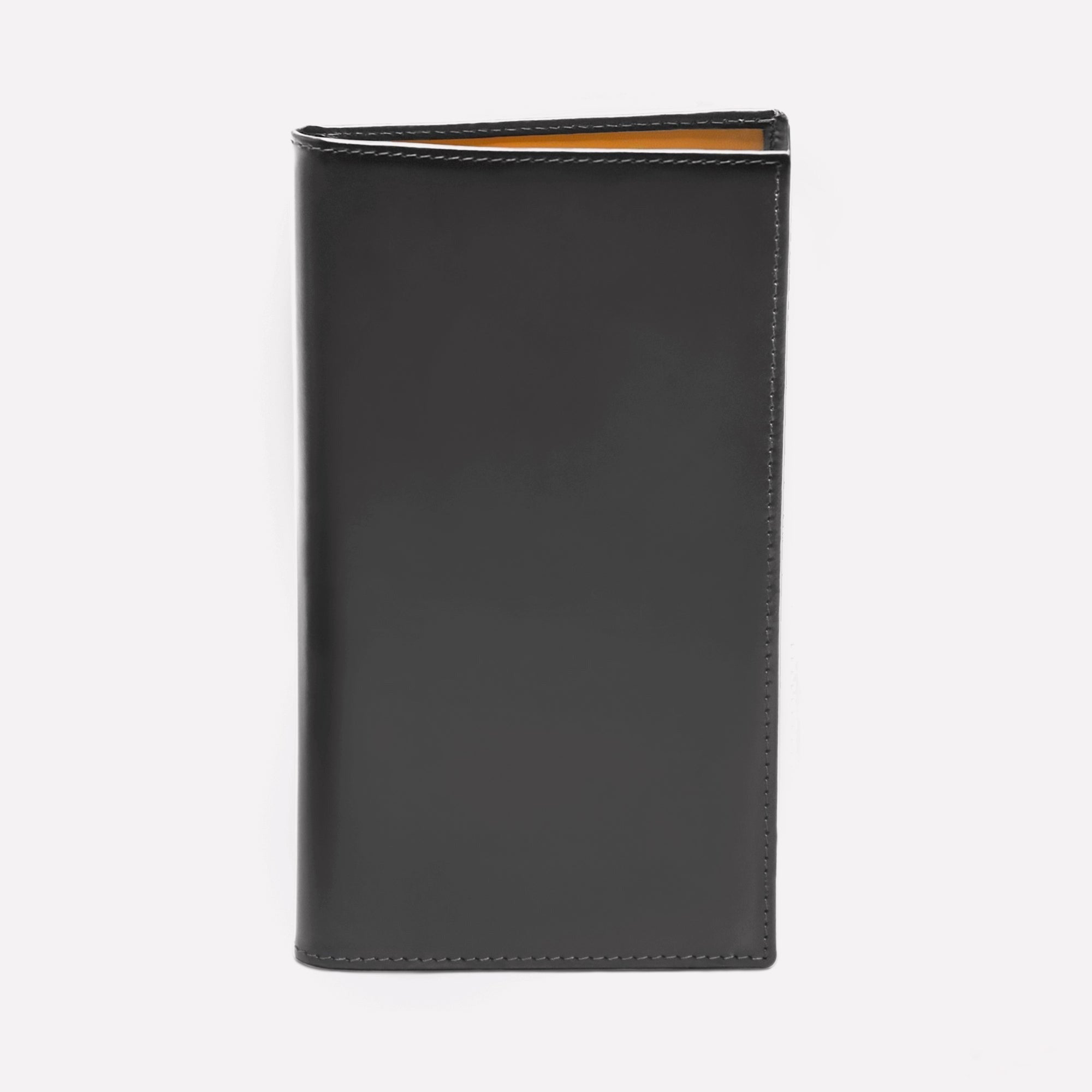 Handmade Leather Bridle Hide Long Wallet with Zipped Pocket