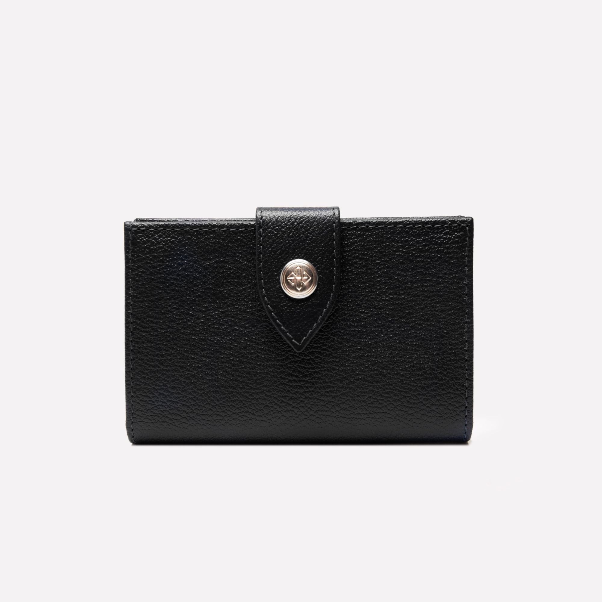 Handmade Leather Visiting Card Case With Tab