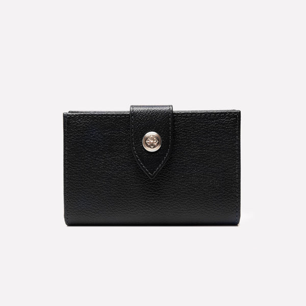 Handmade Leather Visiting Card Case With Tab