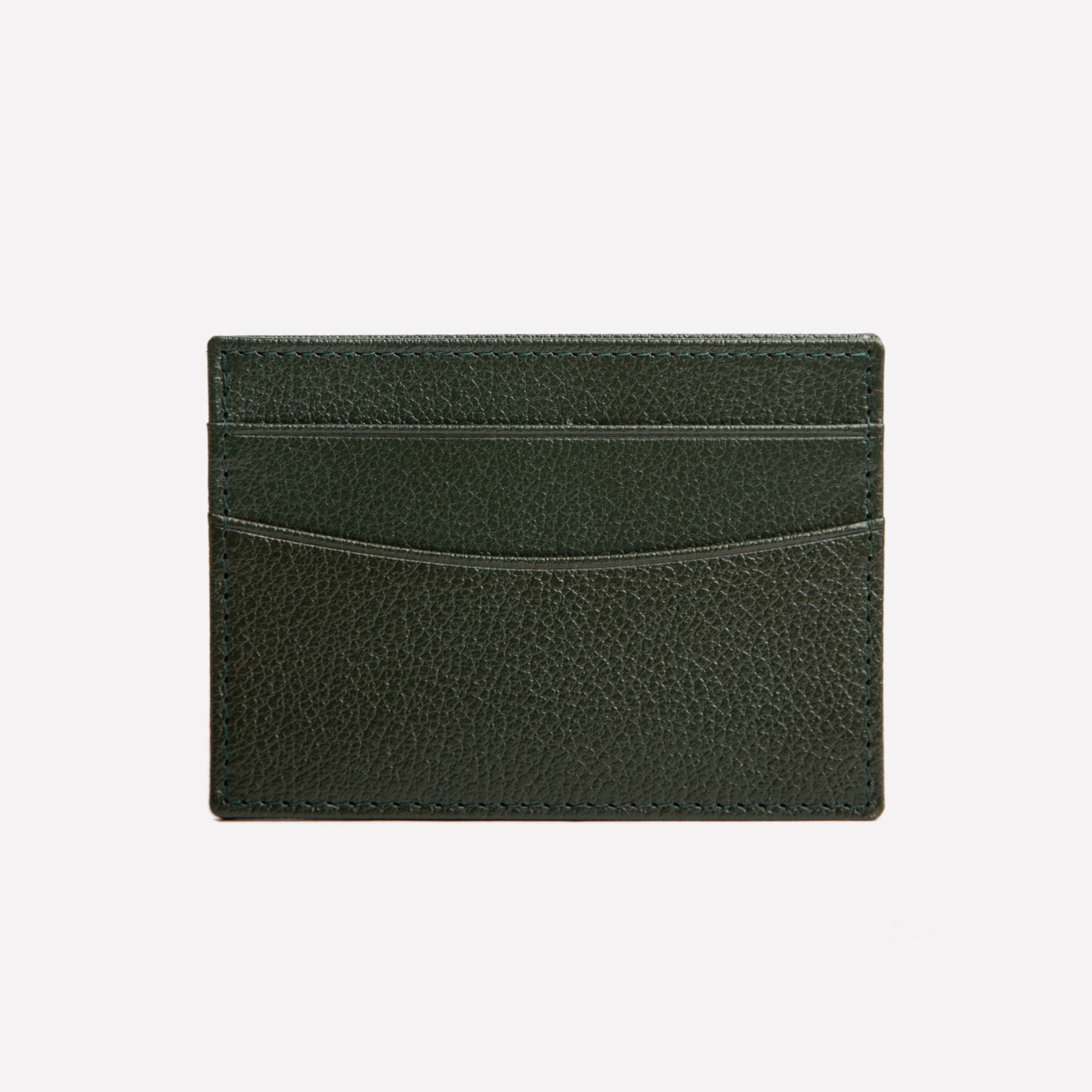 Handmade Leather Capra Flat Credit Card Case