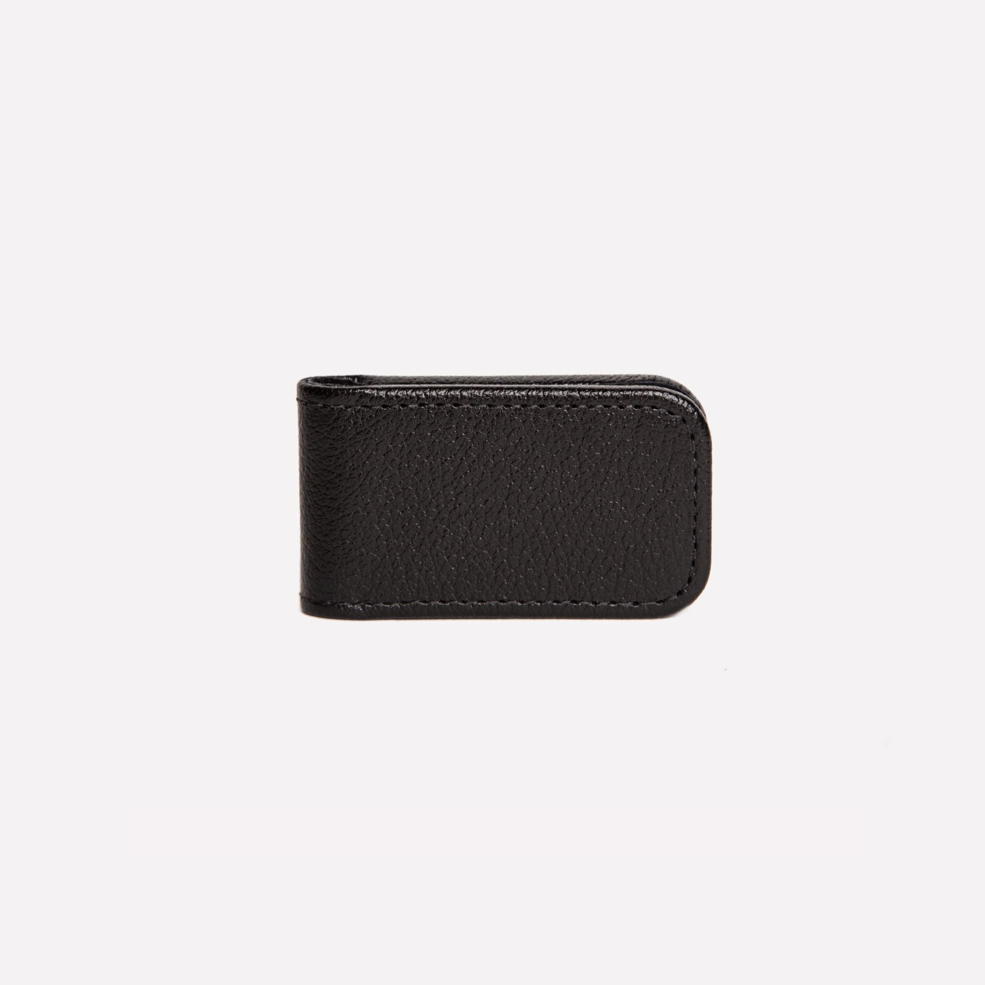Handmade Leather Magnetic Cash Clip