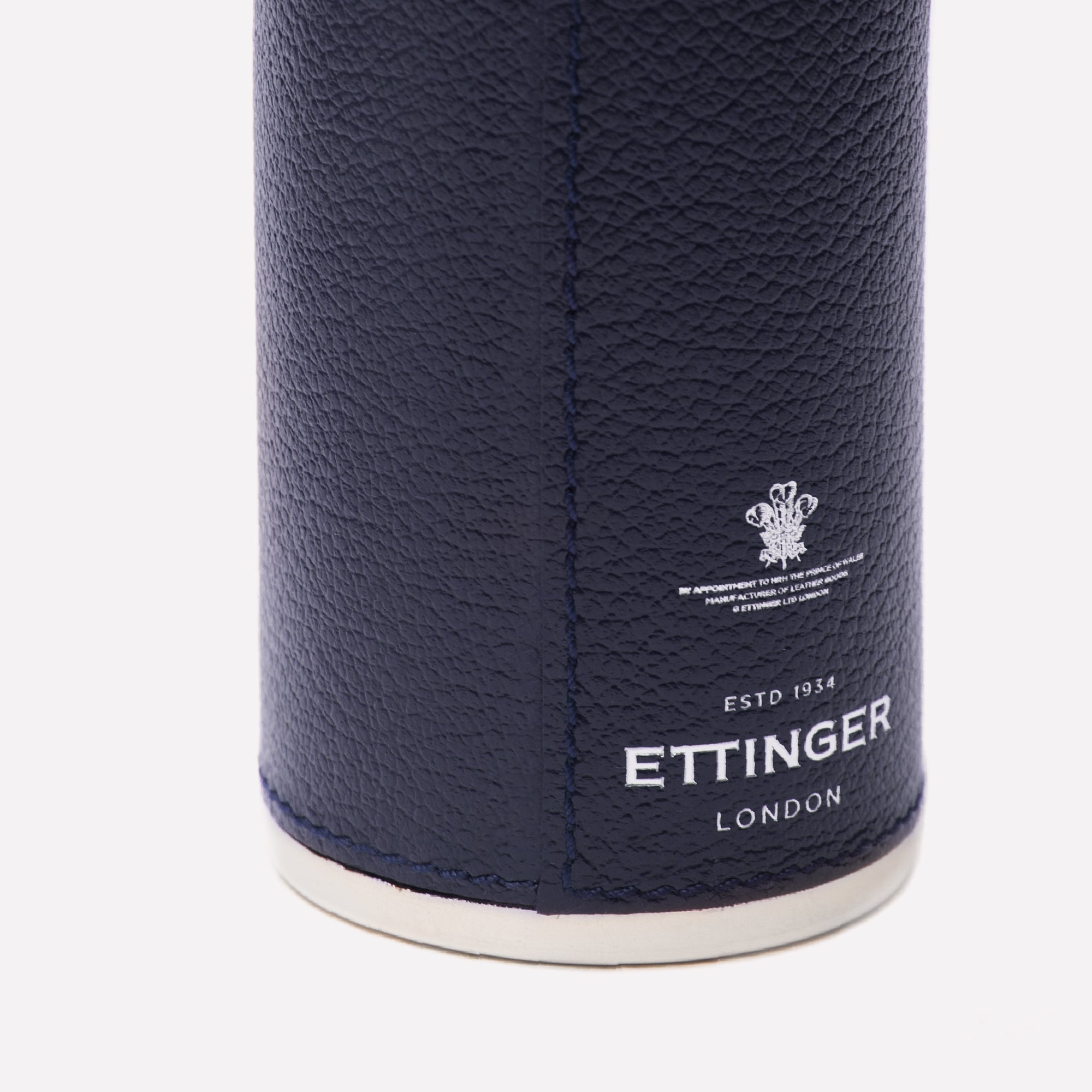 Handmade Leather Capra 8oz Hunter Flask with 4 Cups
