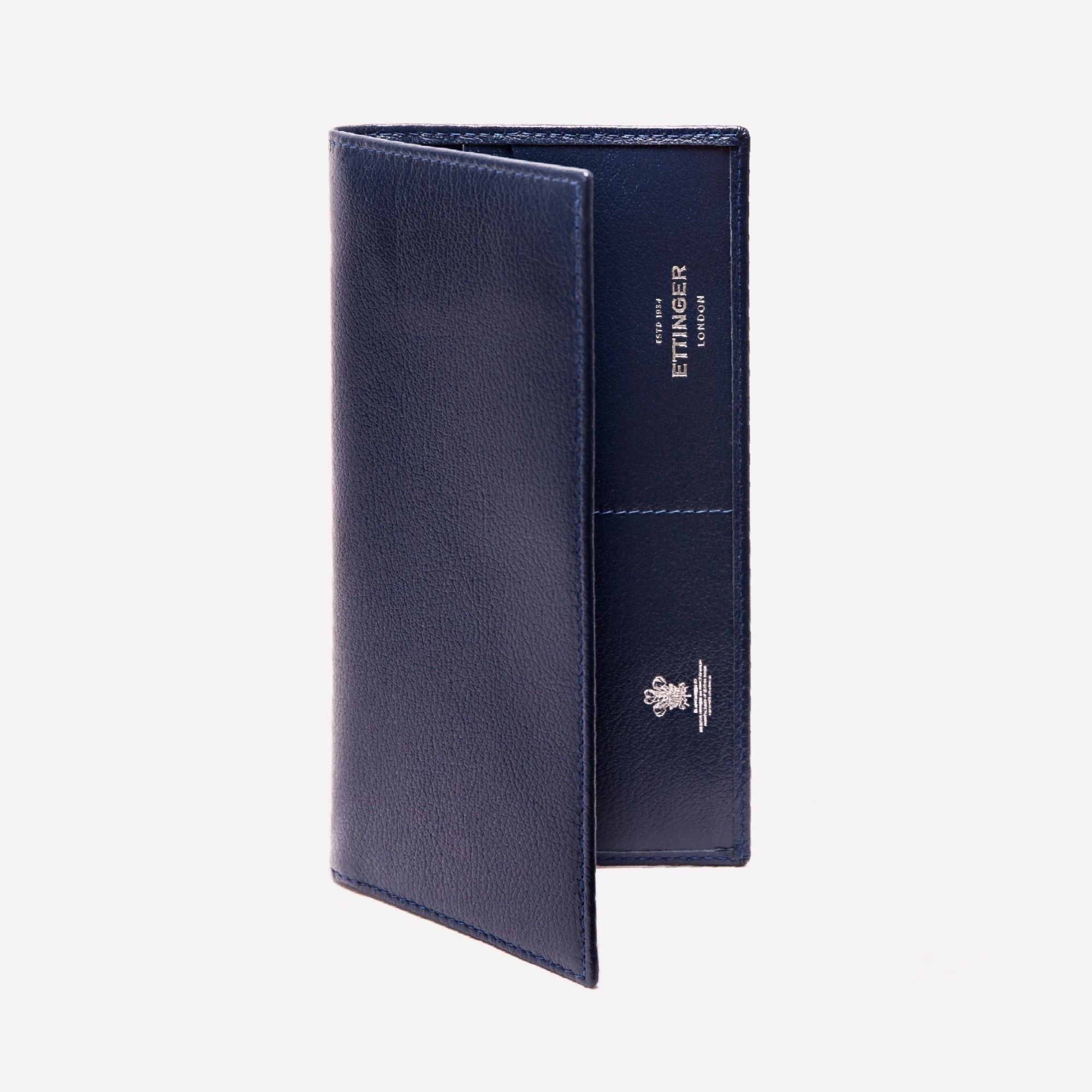 Handmade Leather Capra Long Wallet With Zipped Pocket