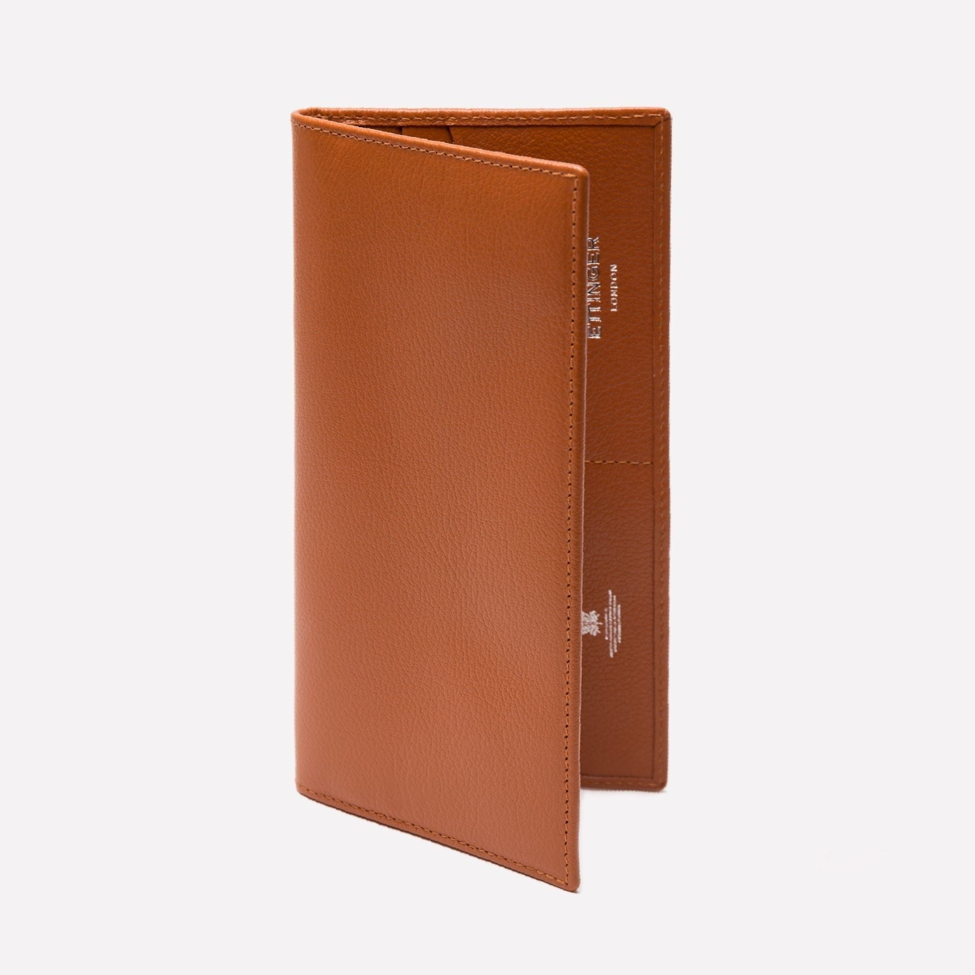 Handmade Leather Capra Long Wallet With Zipped Pocket