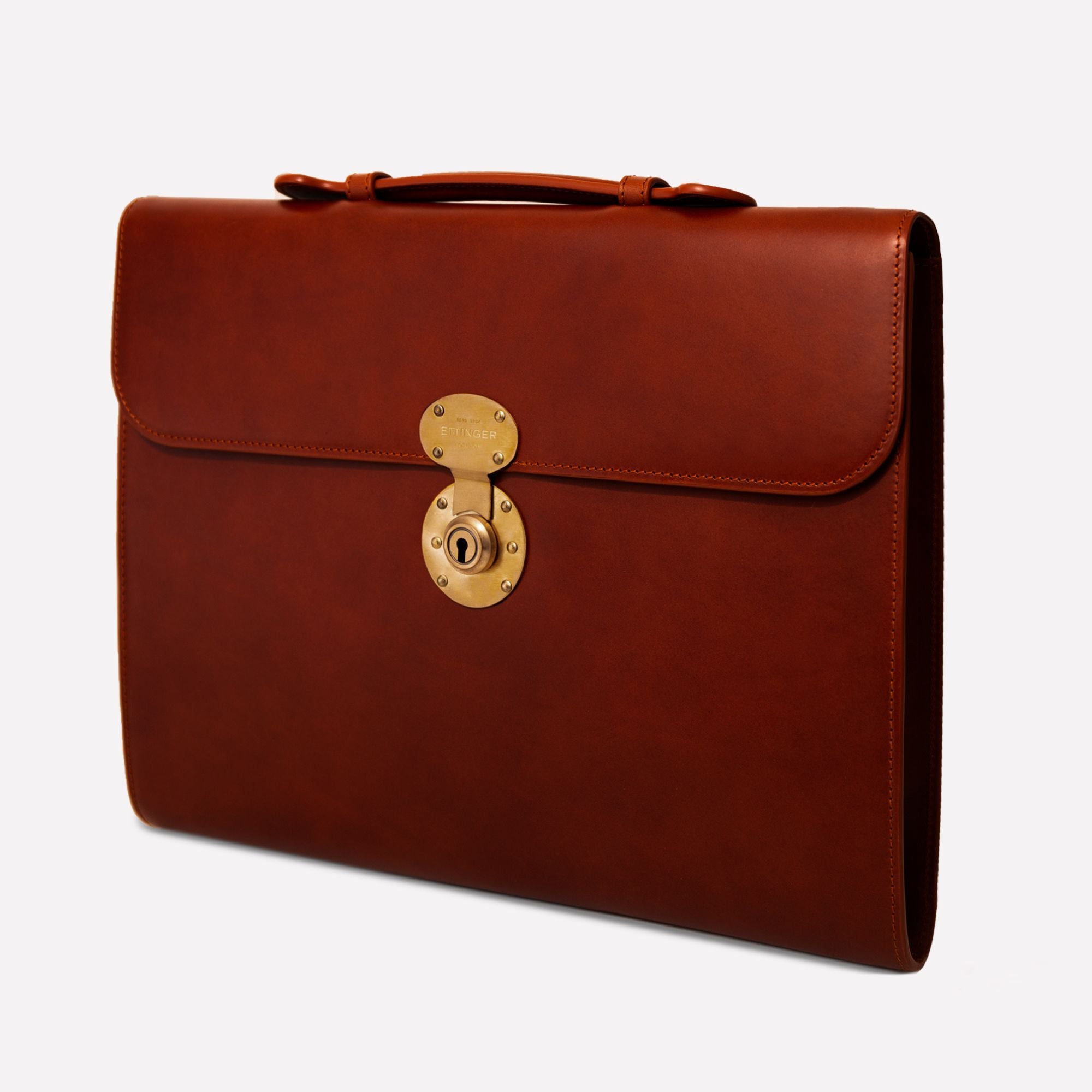 Handmade Leather Burlington Briefcase