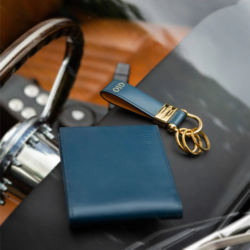 Petrol Blue/London Tan