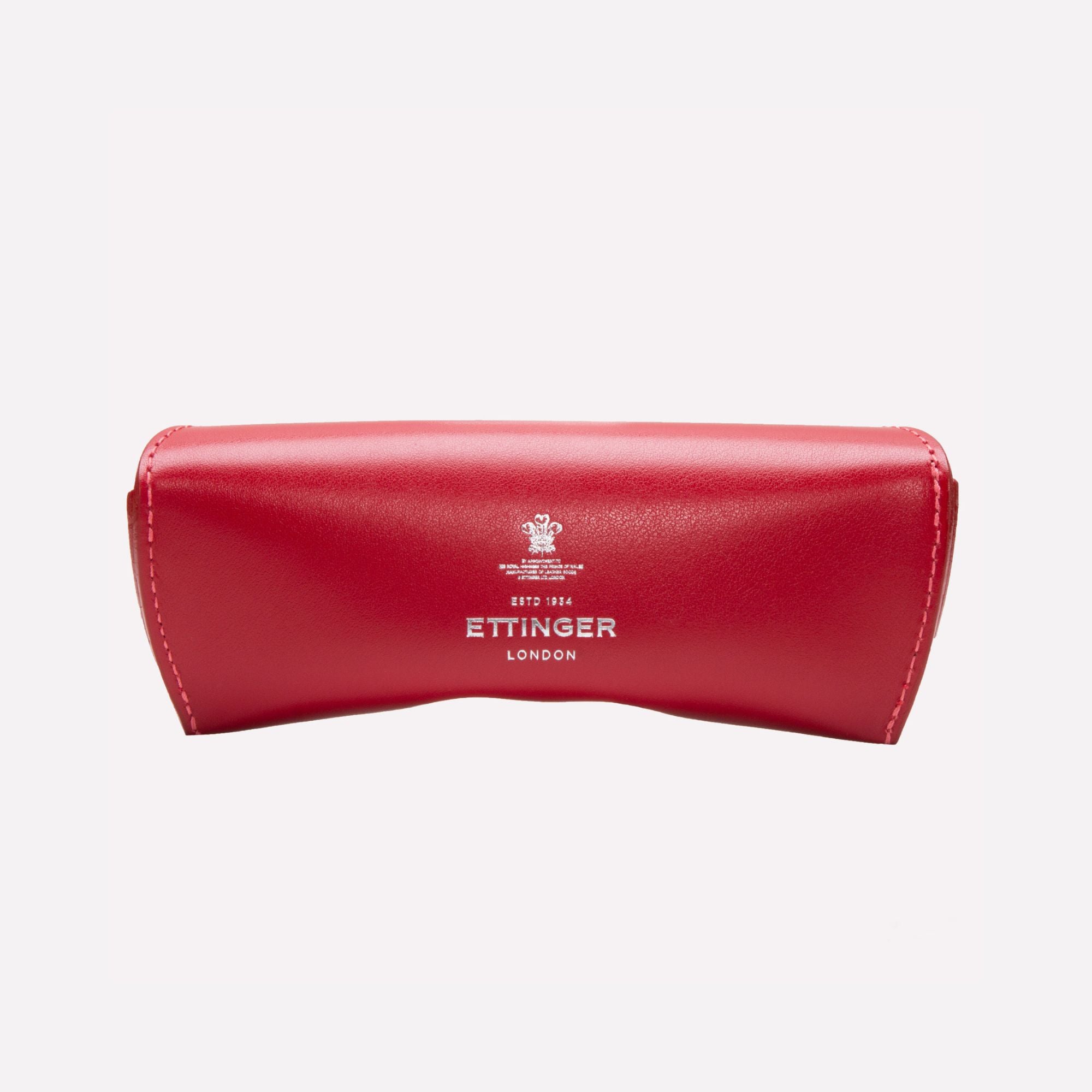 ETTINGER LONDON・眼鏡ケース Handmade Leather Sterling Glasses Case