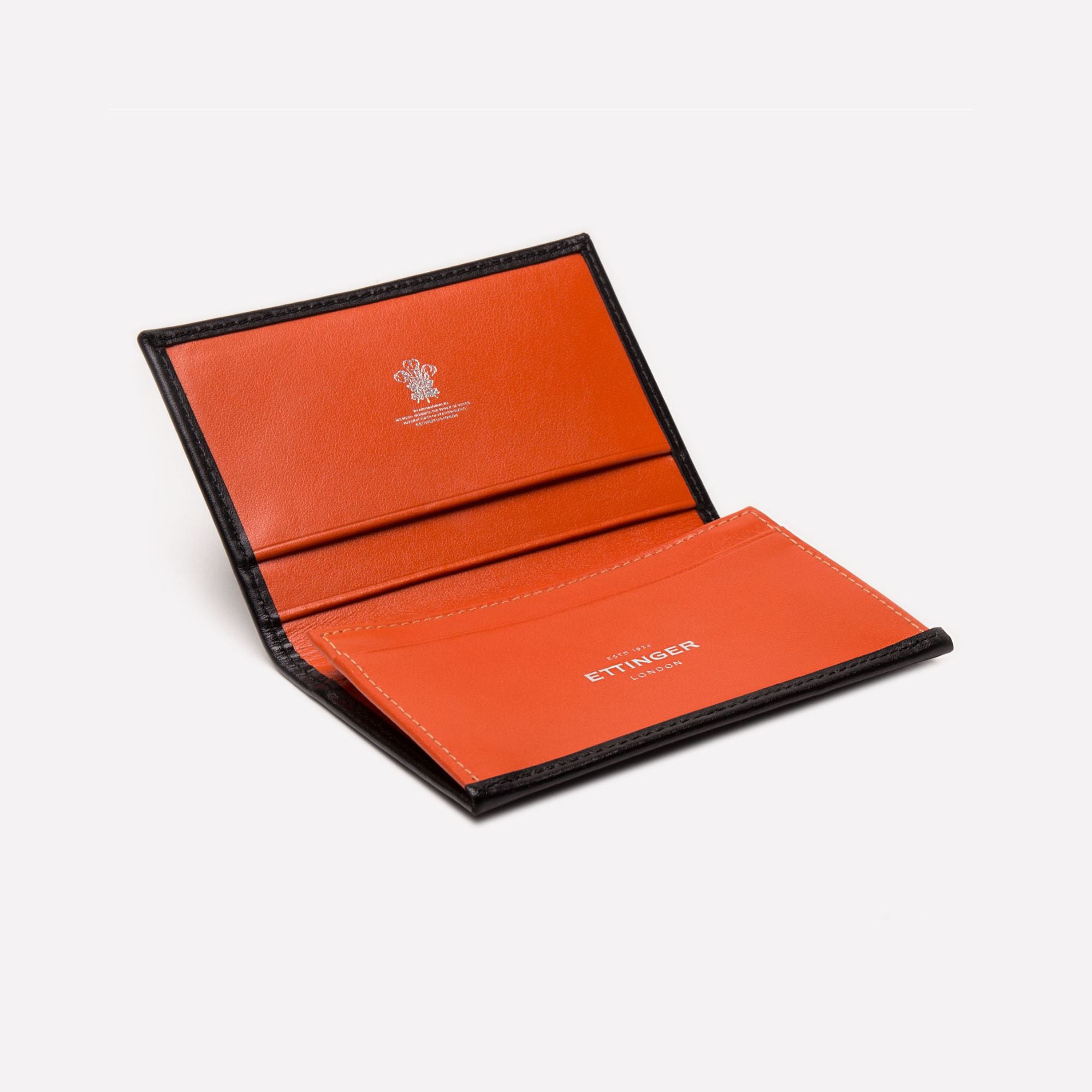Handmade Leather Sterling Visiting Card Case