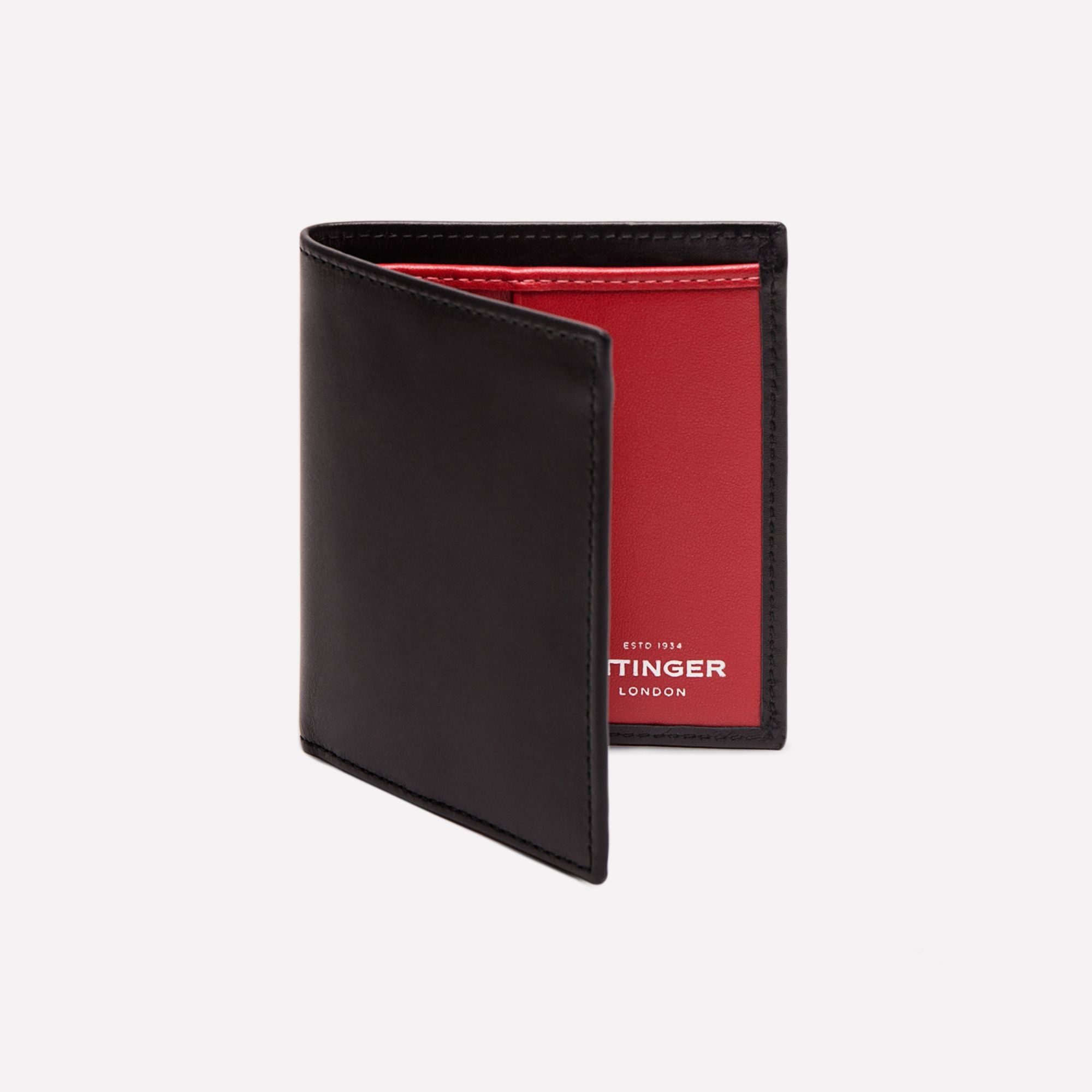ETTINGER ミニウォレット Handmade Leather Sterling Mini Wallet With 6 C/C