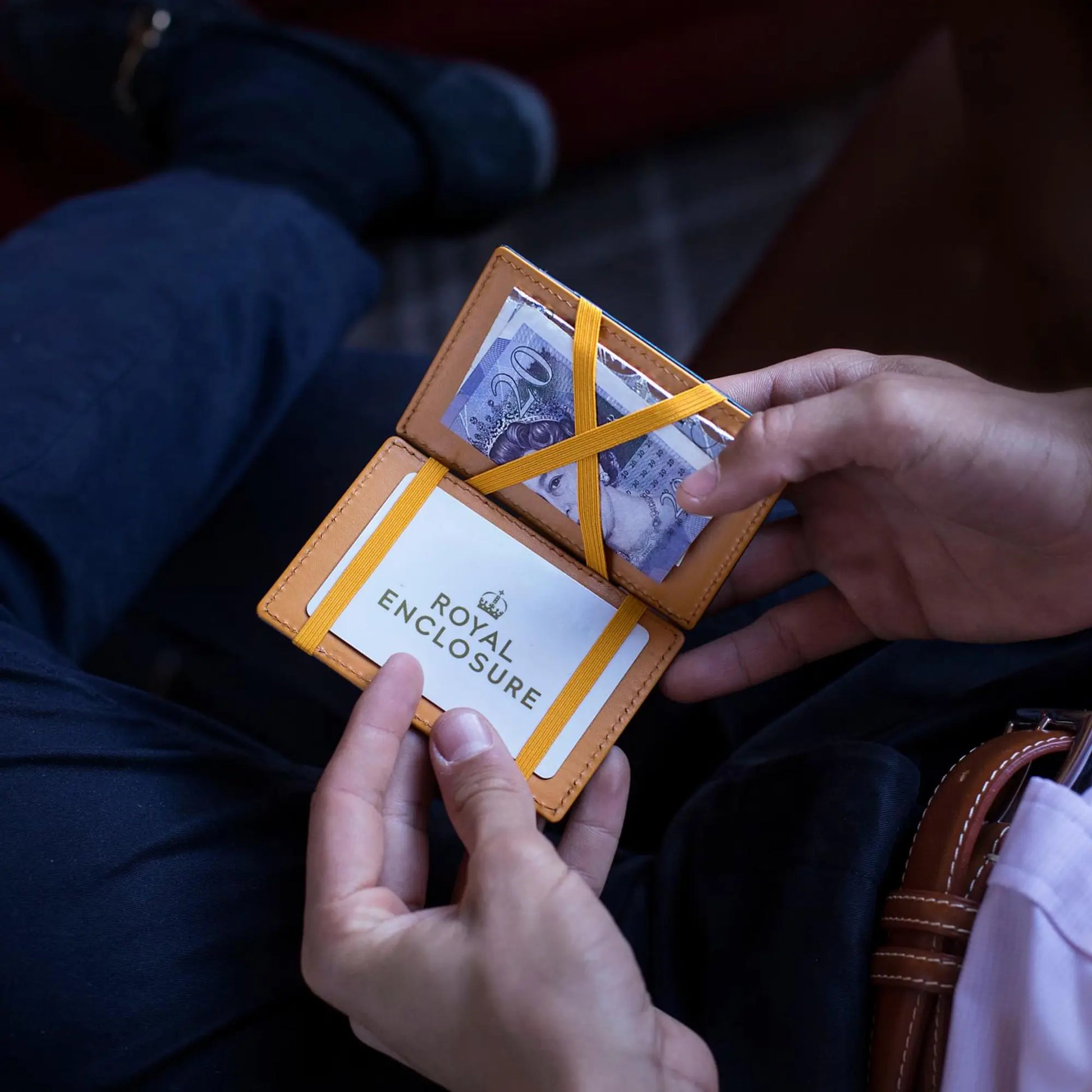 Petrol Blue/London Tan