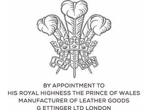 ETTINGER IS GRANTED THEIR 1ST ROYAL WARRANT BY HRH THE PRINCE OF WALES